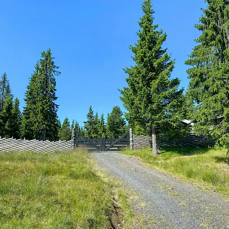 Mountain At End Of Quiet Road Near Tisleia Tisleidalen